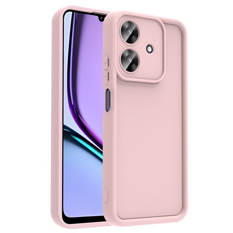 Realme Note 60 Case Camera Protection Zore Ananas Cover - 4