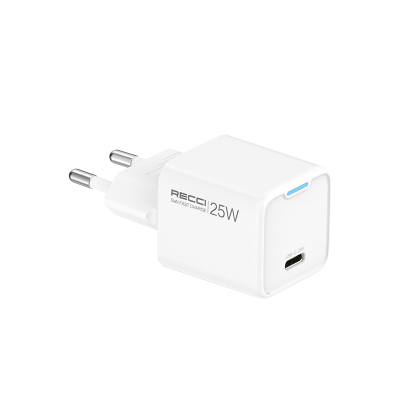 Recci RC106E GaN Technology Fast Charging Head Type-C to Type-C PD 25W Wired Charging Set - Recci