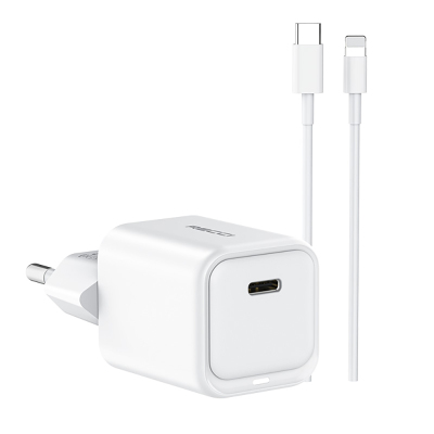 Recci RC65e Fast Charging Title Type-C to Lightning PD 20W Wired Charging Set - Recci