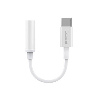Recci RDS-A03 3.5mm to Type-C Audio Kablo - Recci