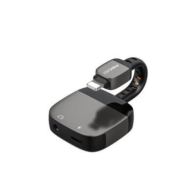 Recci RDS-A12 Lightning 2in1 Şarj ve Ses Adaptörü - Recci