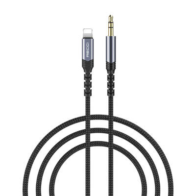 Recci RDS-A26 Lightning to 3.5mm AUX Audio Kablo - Recci