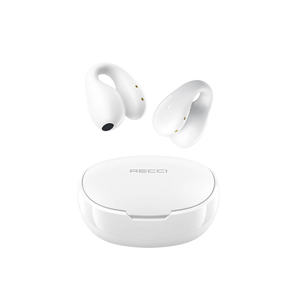 Recci REP-W66 Hi-Fi Ses Kaliteli Bluetooth v5.3 Dynamic Serisi Kulak İçi Kulaklık - Beyaz