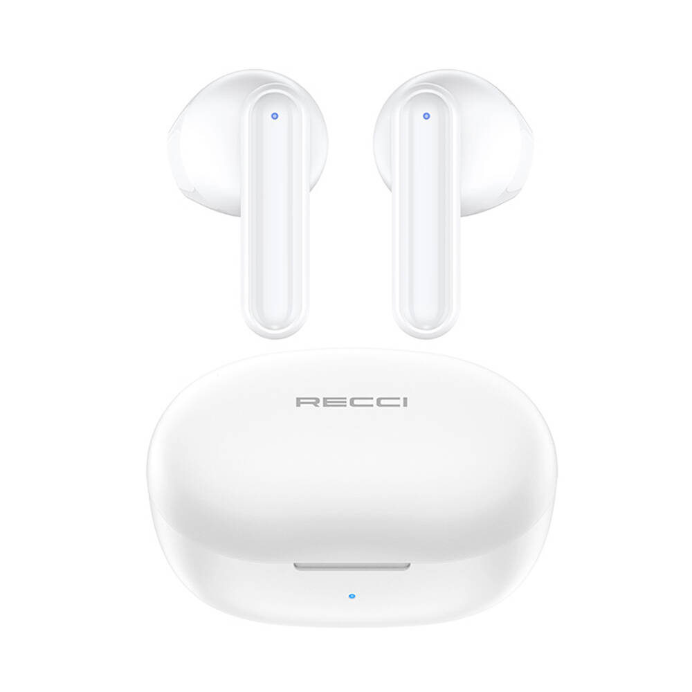 Recci REP-W78 Shell Serisi TWS Kulak İçi Bluetooth v5.3 Kulaklık - Beyaz