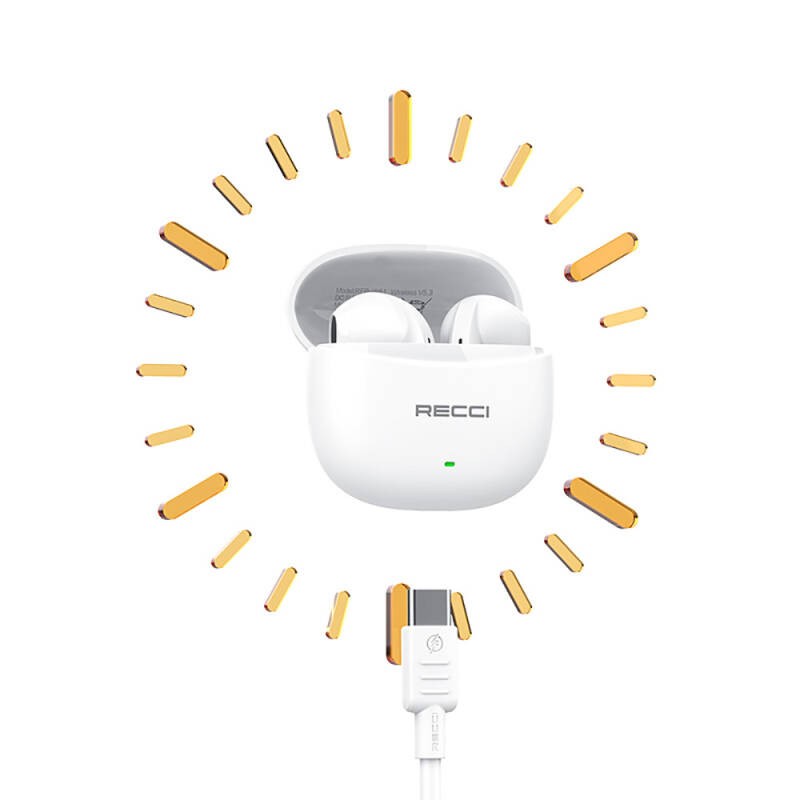 Recci REP-W81 Melody Serisi Hi-Fi Ses Kaliteli TWS Kulak İçi Bluetooth v5.3 Kulaklık - 13