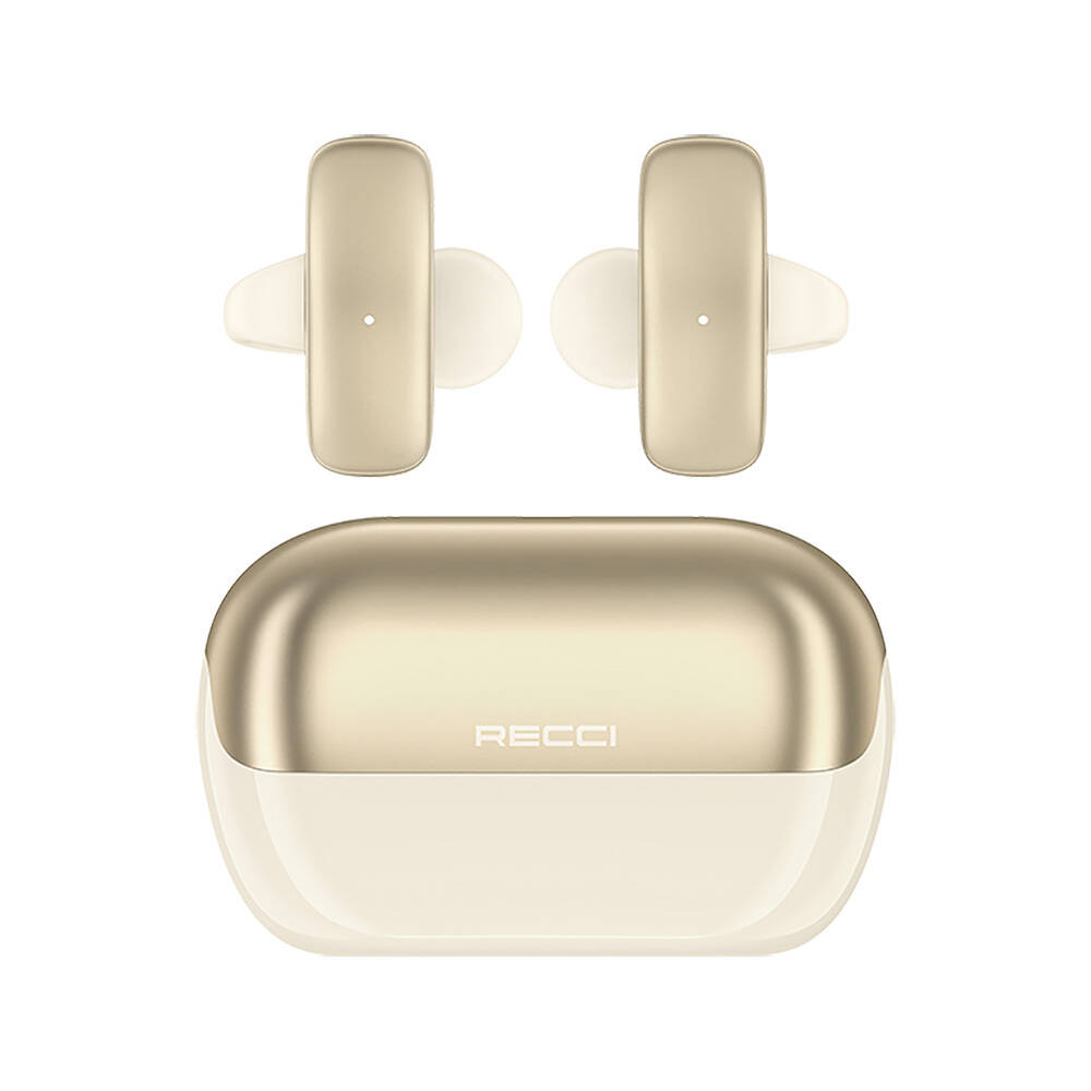Recci REP-W83 Excellence Serisi ENC Teknolojili Hi-Fi Ses Kaliteli TWS Kulak İçi Bluetooth v5.3 Kulaklık - Beyaz