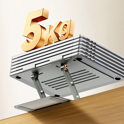 Recci RHO-M25 360 Degree Rotating Foldable Laptop Stand - 10