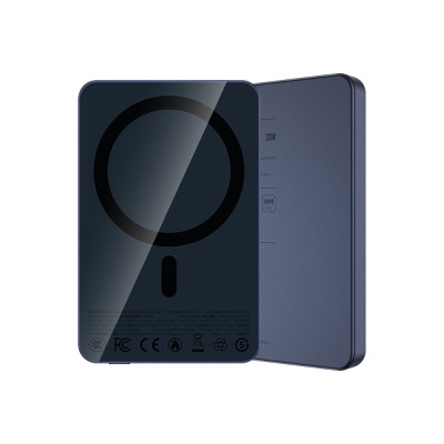 Recci RPB-W35 Ultra Slim PD 20W Fast Charging Wireless Powerbank 15W 5000mAh - 11