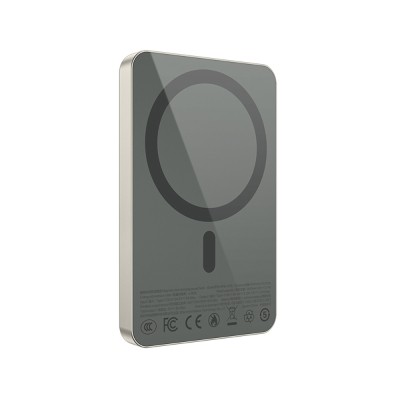 Recci RPB-W35A Ultra-Slim 5000mAh Wireless Power Bank with PD 20W Fast Charging & 15W Wireless Charging - 5
