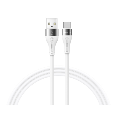Recci RS11C Swift Serisi USB-A to Type-C 3A Hızlı Şarj Özellikli Data ve Şarj Kablosu 1M - Recci