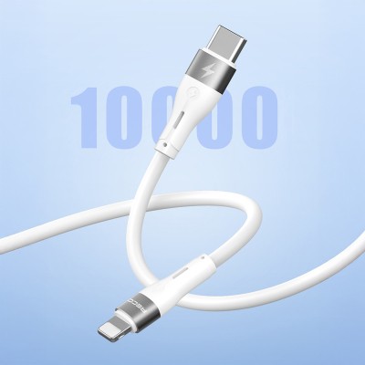 Recci RS11CL Type-C to Lightning PD Hızlı Şarj Özellikli Data ve Şarj Kablosu 20W 1M - 5