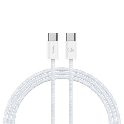 Recci RS15CC Nature Serisi 60W Hızlı Şarj Özellikli Type-C To Type-C PD Kablo 2M - Recci