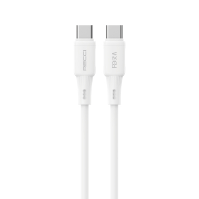 Recci RS52CC Type-C to Type-C PD Fast Charging Data and Charging Cable 65W 1M - Recci