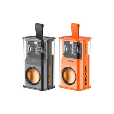 Recci RSK-W30 Mars Series Hi-Fi RGB Lighted Wireless Bluetooth 5.3 Speaker 500mAh - Recci