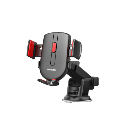 Recci RZ02 Automatic Mechanism Extendable Telescopic Suction Cup Design Car Phone Holder - Recci