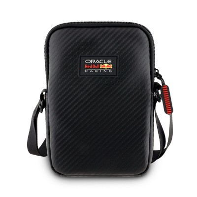 Redbull Original Licensed PU Carbon Fiber Design Cross Body Accessory Bag - 1