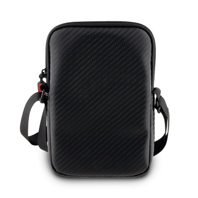 Redbull Original Licensed PU Carbon Fiber Design Cross Body Accessory Bag - 4