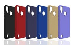 Reeder P13 Blue Kılıf Zore Biye Silikon - 5
