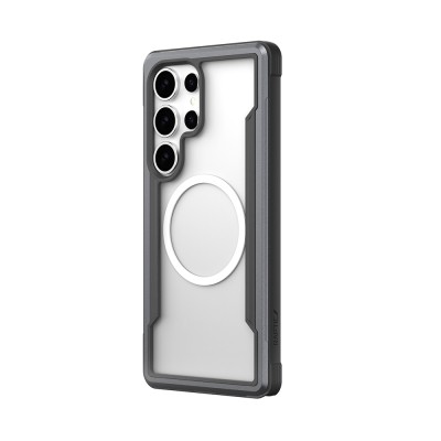 Samsung Galaxy S25 Ultra Case Magsafe Charging Feature Airbag Raptic Shield Series Transparent Back Surface Cover - 5