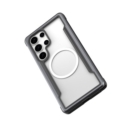 Samsung Galaxy S25 Ultra Case Magsafe Charging Feature Airbag Raptic Shield Series Transparent Back Surface Cover - 8