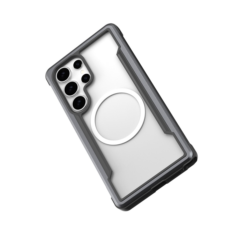 Samsung Galaxy S25 Ultra Case Magsafe Charging Feature Airbag Raptic Shield Series Transparent Back Surface Cover - 8
