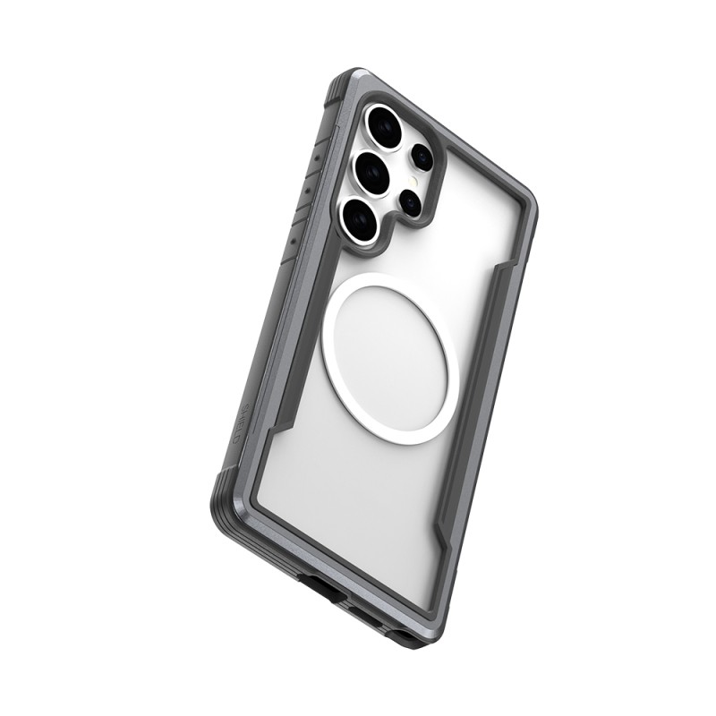 Samsung Galaxy S25 Ultra Case Magsafe Charging Feature Airbag Raptic Shield Series Transparent Back Surface Cover - 9