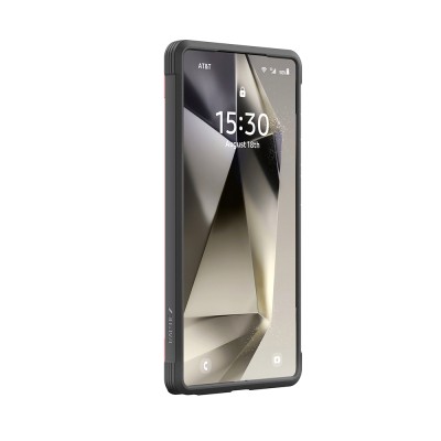 Samsung Galaxy S25 Ultra Case Magsafe Charging Feature Airbag Raptic Shield Series Transparent Back Surface Cover - 22