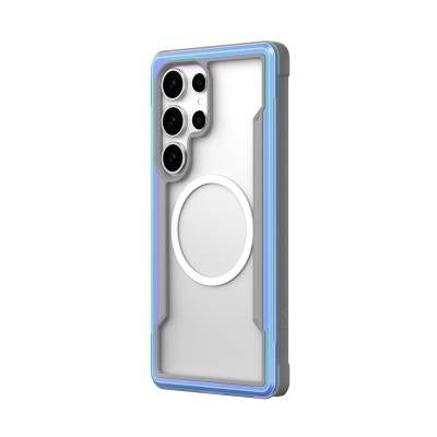 Samsung Galaxy S25 Ultra Case Magsafe Charging Feature Airbag Raptic Shield Series Transparent Back Surface Cover - 26