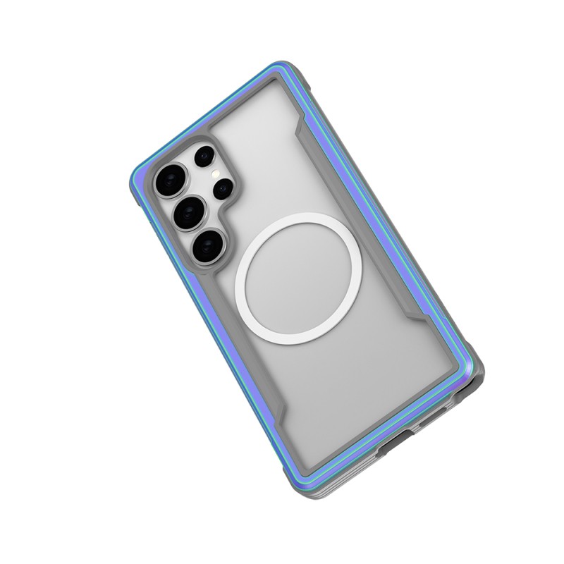 Samsung Galaxy S25 Ultra Case Magsafe Charging Feature Airbag Raptic Shield Series Transparent Back Surface Cover - 28