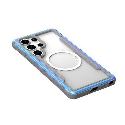 Samsung Galaxy S25 Ultra Case Magsafe Charging Feature Airbag Raptic Shield Series Transparent Back Surface Cover - 30