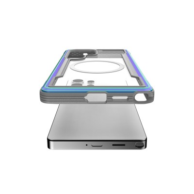Samsung Galaxy S25 Ultra Case Magsafe Charging Feature Airbag Raptic Shield Series Transparent Back Surface Cover - 29