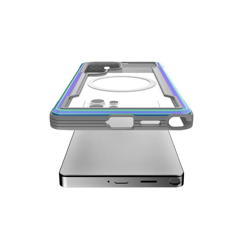 Samsung Galaxy S25 Ultra Case Magsafe Charging Feature Airbag Raptic Shield Series Transparent Back Surface Cover - 29