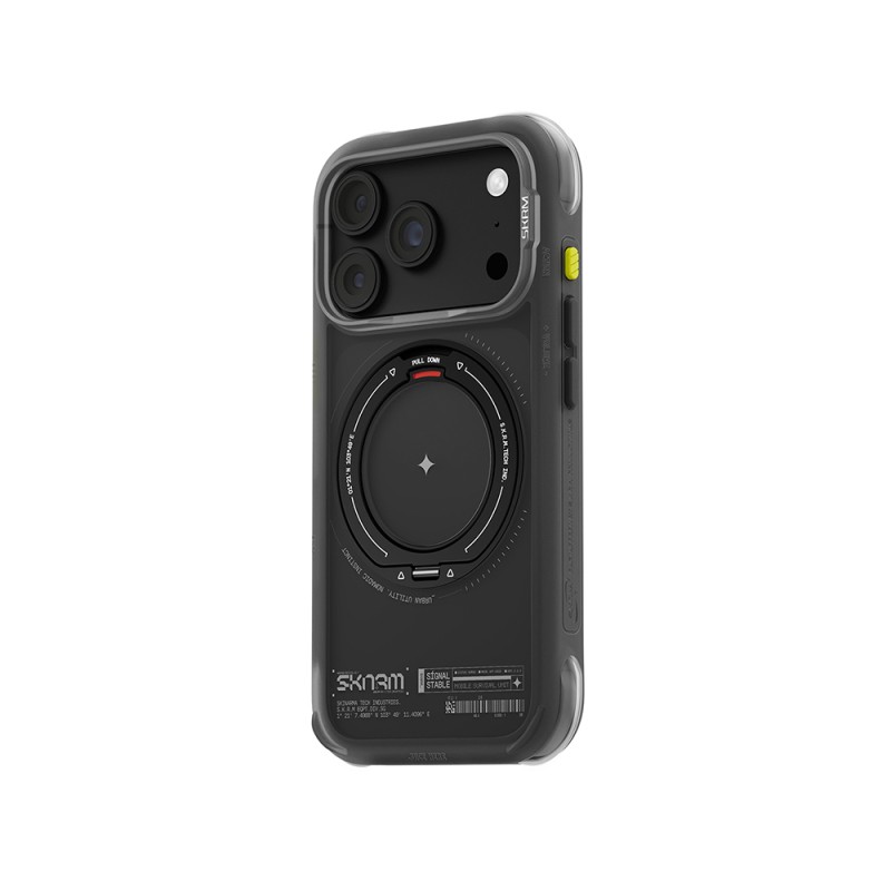 Skinarma Atlas Case for Apple iPhone 18 Pro – M-Safe Charging Compatible, Airbag Design, with Stand - 16