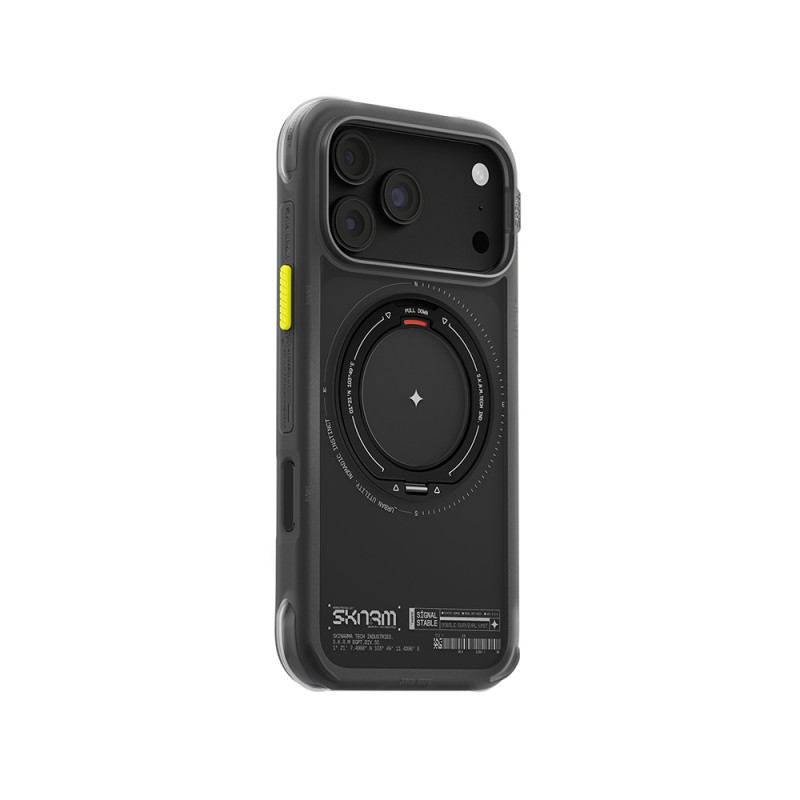 Skinarma Atlas Case for Apple iPhone 18 Pro – M-Safe Charging Compatible, Airbag Design, with Stand - 2