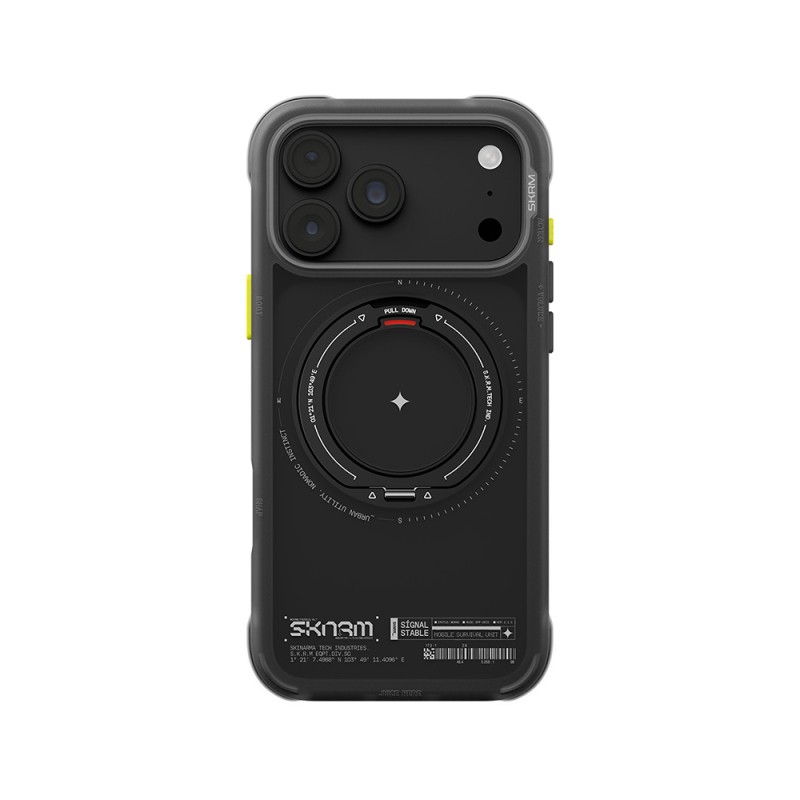 Skinarma Atlas Case for Apple iPhone 18 Pro – M-Safe Charging Compatible, Airbag Design, with Stand - 20