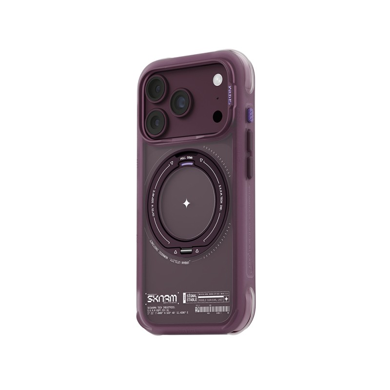 Skinarma Atlas Case for Apple iPhone 18 Pro Max – M-Safe Charging Compatible, Airbag Design, with Stand - 7