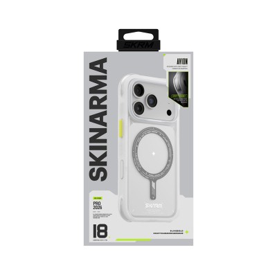 Skinarma Avion Case for Apple iPhone 18 Pro Max – M-Safe Charging Compatible with Airbag Design - 23