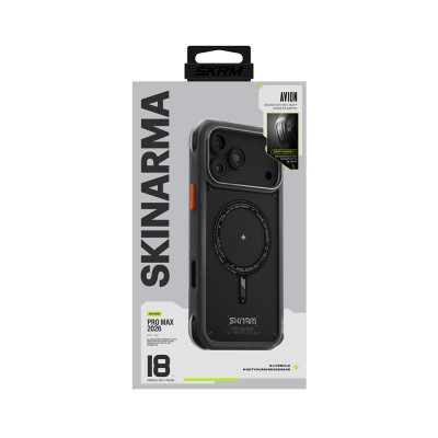 Skinarma Avion Case for Apple iPhone 18 Pro Max – M-Safe Charging Compatible with Airbag Design - 36