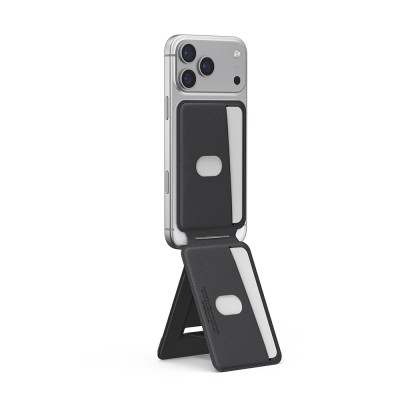 Skinarma Axis Series Foldable Stand Featured Leather Design Card Holder - 7