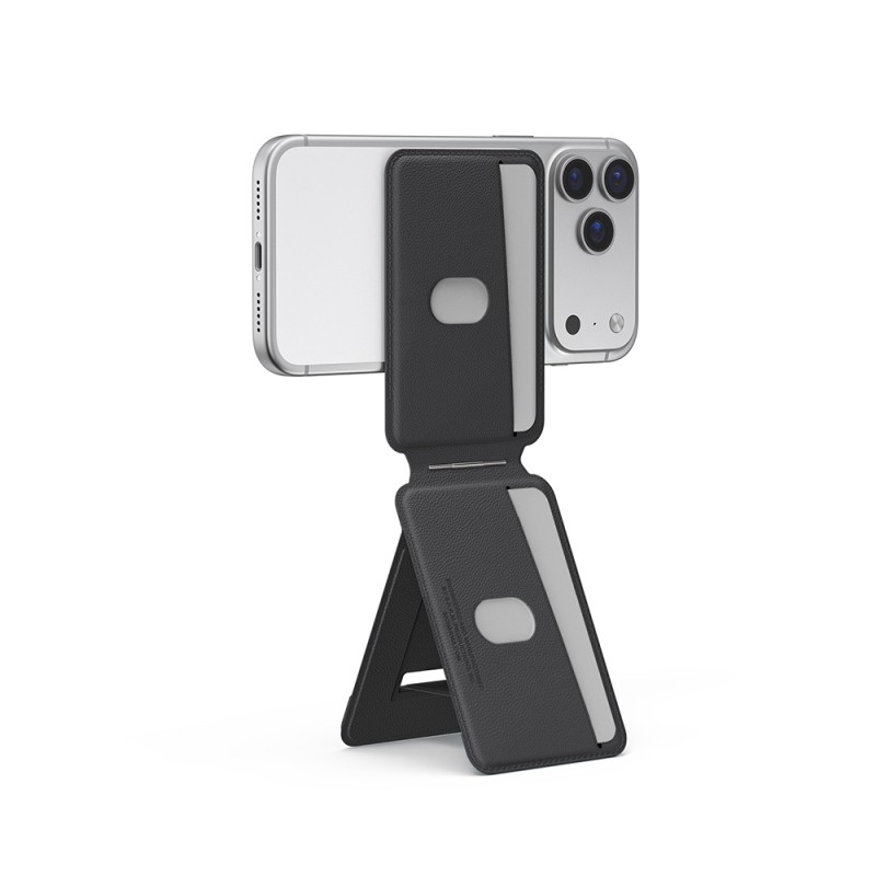 Skinarma Axis Series Foldable Stand Featured Leather Design Card Holder - 8