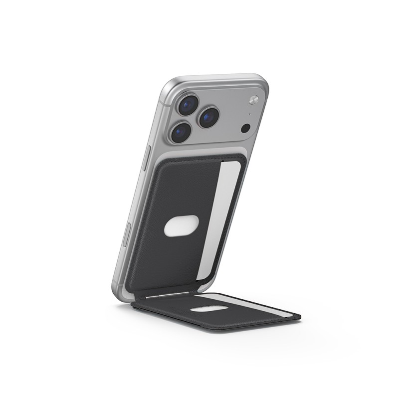 Skinarma Axis Series Foldable Stand Featured Leather Design Card Holder - 9