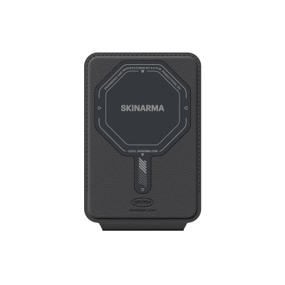Skinarma Axis Series Foldable Stand Featured Leather Design Card Holder - 2