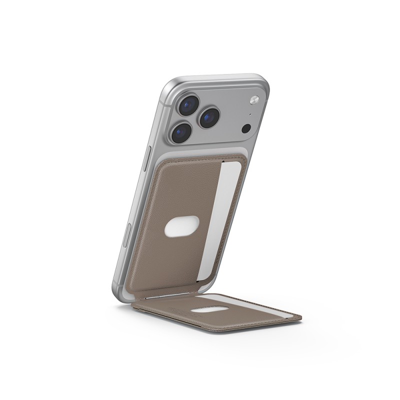 Skinarma Axis Series Foldable Stand Featured Leather Design Card Holder - 13