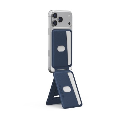 Skinarma Axis Series Foldable Stand Featured Leather Design Card Holder - 15