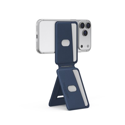 Skinarma Axis Series Foldable Stand Featured Leather Design Card Holder - 16