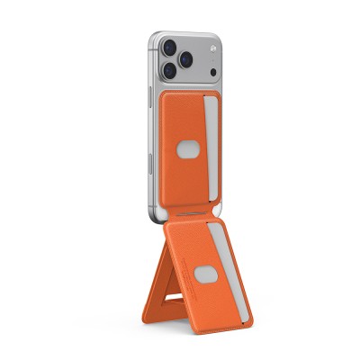 Skinarma Axis Series Foldable Stand Featured Leather Design Card Holder - 19