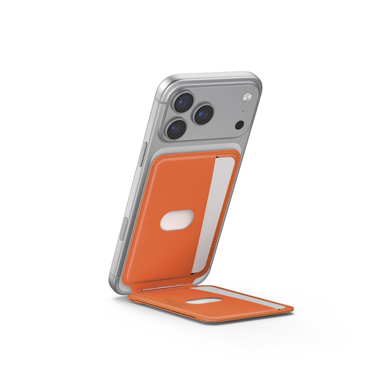 Skinarma Axis Series Foldable Stand Featured Leather Design Card Holder - 21