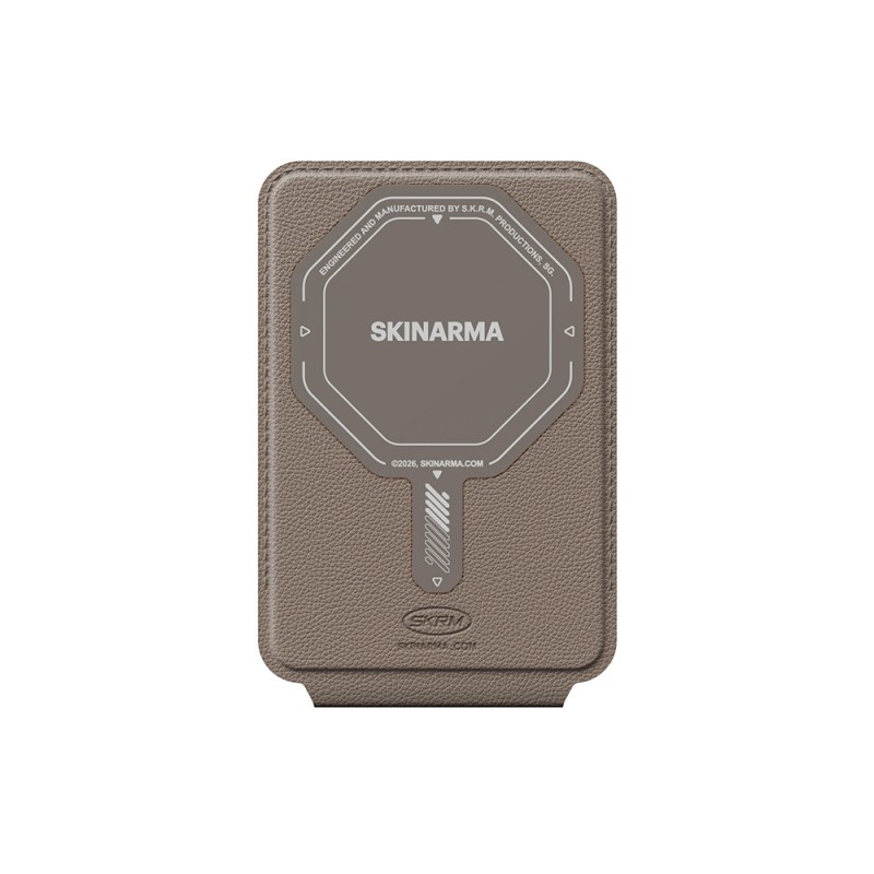 Skinarma Axis Series Foldable Stand Featured Leather Design Card Holder - 3