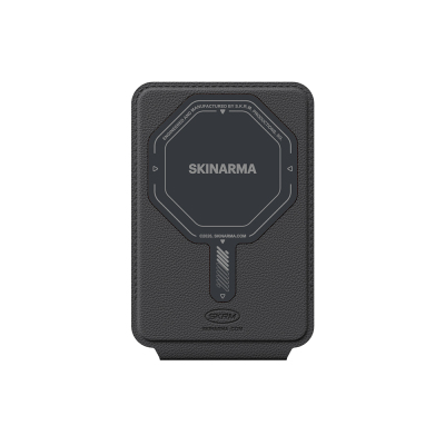 Skinarma Axis Serisi Foldable Stand Özellikli Deri Tasarımlı Kartlık - Skinarma
