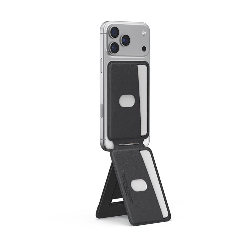 Skinarma Axis Serisi Foldable Stand Özellikli Deri Tasarımlı Kartlık - 7